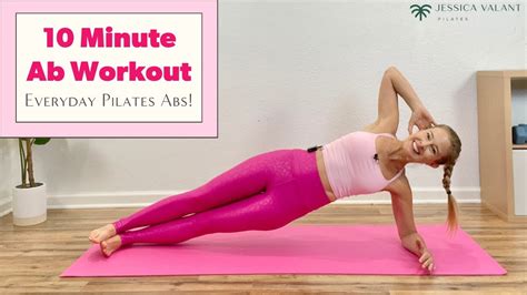 10 Minute Ab Workout Everyday Pilates Abs Workout YouTube