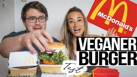 Wir Testen Den Veganen Burger Von Mcdonalds Youtube