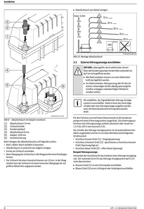 Externe St Rungsanzeige Anschlie En Buderus Cp Installations Und