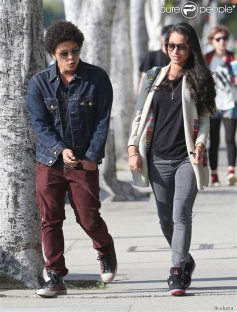 Bruno Mars & Jessica Caban