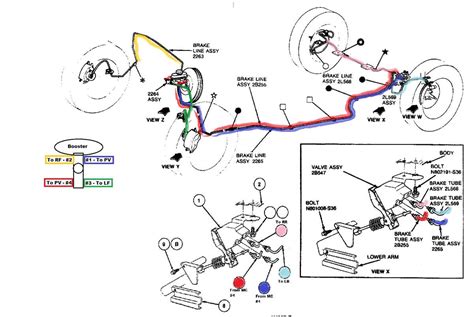 Exploring The Brake Line Diagram Of A 2002 Ford Explorer