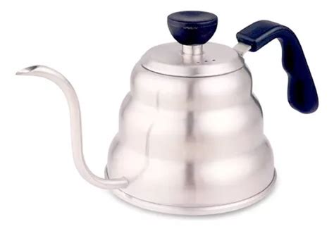 Chaleira Inox Bico De Ganso Fino Ml Prata Mercadolivre