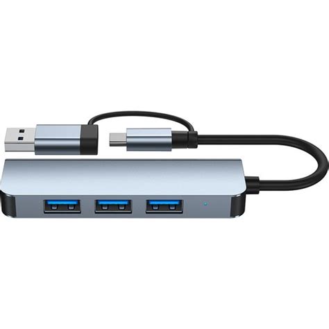 Buyfun Type C USB 3 0 Hub 4 Bağlantı Noktalı 4 ü 1 Arada Fiyatı