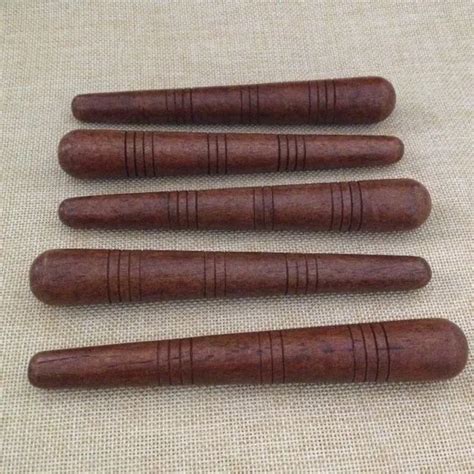 Thai Massage Therapy Hardwood Tools Wooden Sticks Foot Reflexology Spa