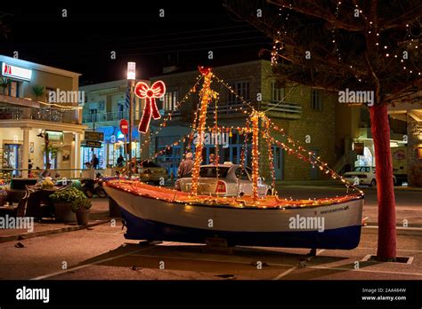 Greek Christmas Boats