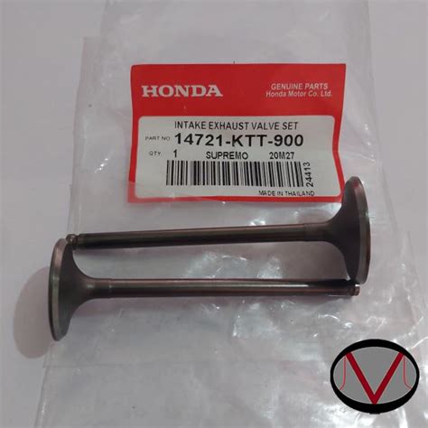 Honda SUPREMO INTAKE EXHAUST ENGINE VALVE SET 14721 KTT 900 Genuine