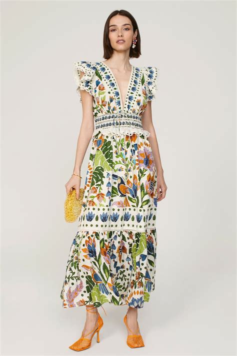 Summer Garden Dress By Farm Rio Rent The Runway