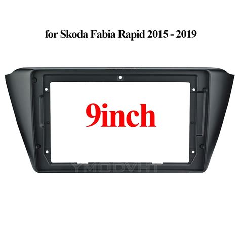 Inch Car Radio Fascia For Skoda Fabia Rapid Special Dash Trim Kit