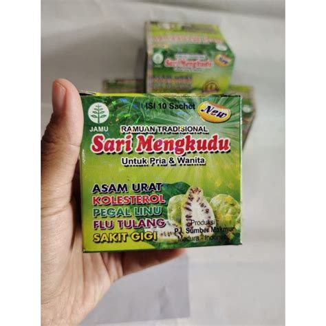 Jual Sari Mengkudu Serbuk Original Jamu Pegel Linu Asli Sachet