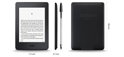 AMAZON KINDLE PAPERWHITE EREADER 7TH GENERATION 6 DISPLAY BUILT IN