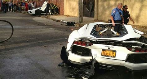 Lamborghini Crash Split In Half