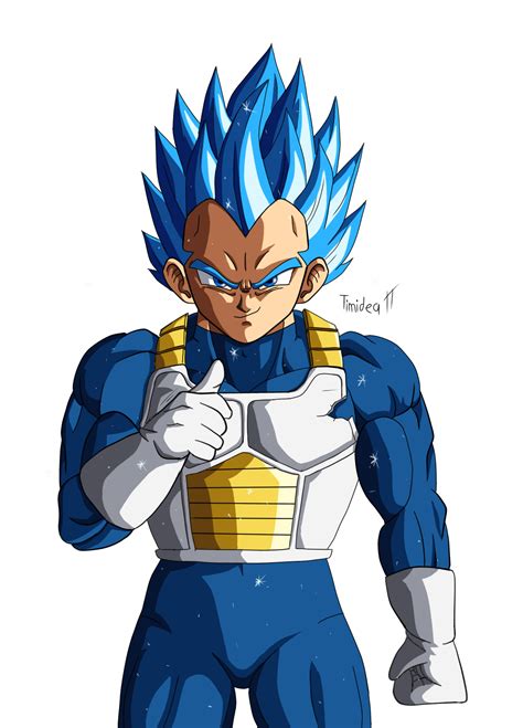 Fanart Oc Super Vegeta Blue Rdbz