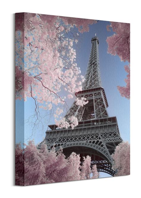 Eiffel Tower Infrared Paris Obraz na płótnie Sklep ePlakaty pl