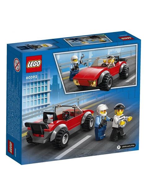 La Course Poursuite De La Moto De Police Lego City N A Kiabi