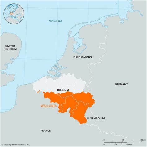 Wallonia | Belgium, Map, & Population | Britannica