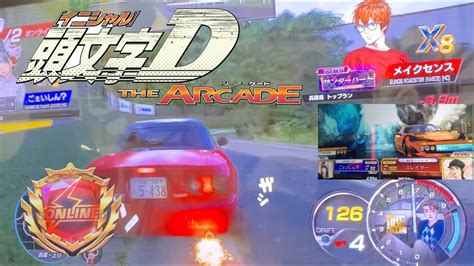 【6年ぶりだな､､､】頭文字d The Arcade Season4 Onlinebattle Ruby2【長尾上り】 Youtube