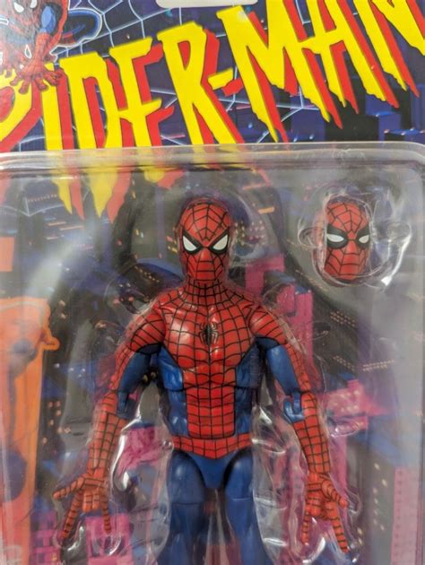 Marvel Legends Retro Spider Man Spiderman Hobbies Toys Toys