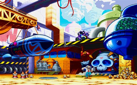 Marvel Vs Capcom Animated Stages Backgrounds