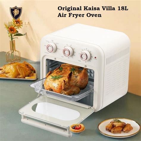 KAISA VILLA 2 In 1 Air Fryer Oven 18L Kaisa Villa 2 In 1 Air Fryer And