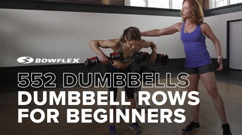 Dumbbell Row For Beginners | Bowflex