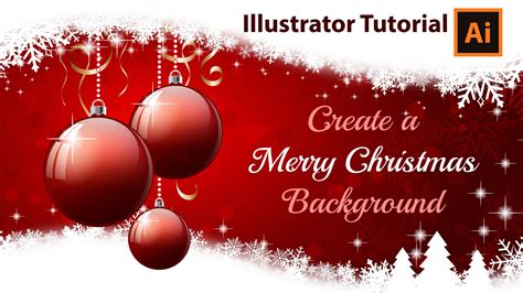 Illustrator Tutorial How To Create A Christmas Card Christmas Card