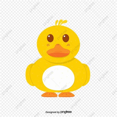 Desenho De Pato Amarelo Bonito Png Pato Clipart Desenho Animado