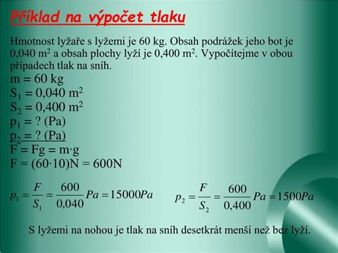 PPT Tlak T laková síla PowerPoint Presentation free download ID