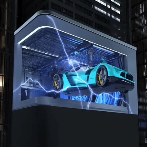 D Outdoor Advertising Billboard P Outdoor Large Waterproof Naked Eye D Display Led Screen