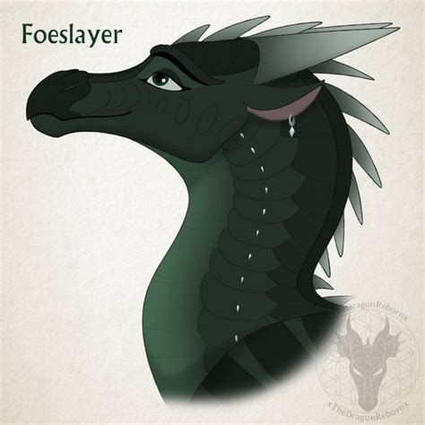 Wof H A D Day 39 Foeslayer By Xthedragonrebornx Wings Of Fire