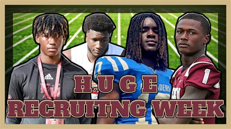 Florida State Football Huge Recruiting Week Breakdown Youtube