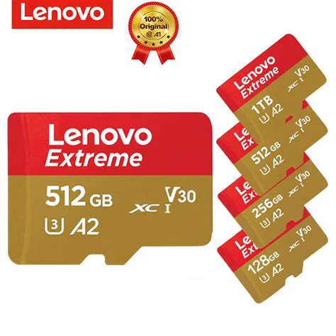 Lenovo 16GB 1TB Cart O De Mem Ria SD De Alta Velocidade Mini TF Cart O