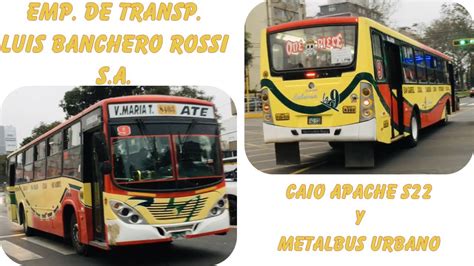 Caio Apache S22 Y Metalbus Urbano LUBARSA RUTA 8403 YouTube