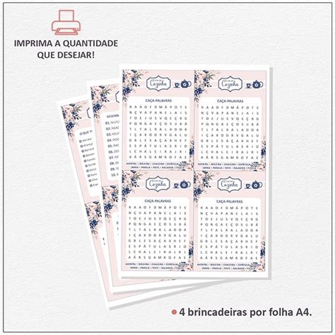 Kit Brincadeiras De Ch De Cozinha Azul Marinho E Nude Est Dio Creatus