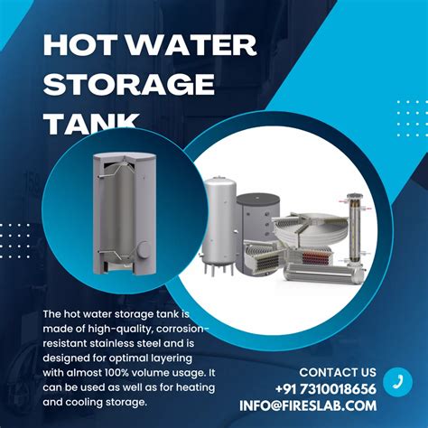 Stainless Steel Hot Water Storage Tank Ltr L At