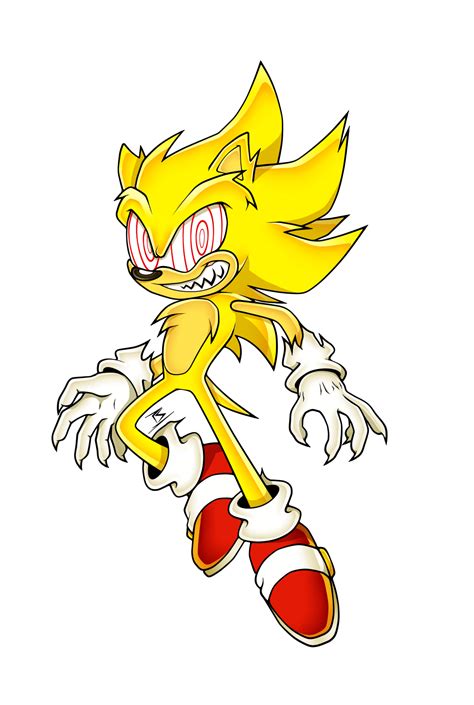 Fleetway Super Sonic Sa Style By Sarkenthehedgehog On Deviantart