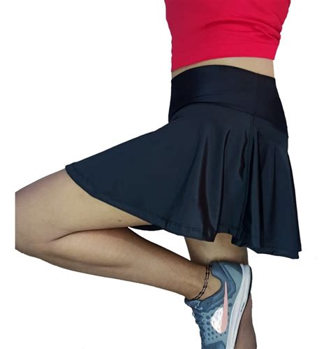 Short Falda Licra Mujer Deportiva Varios Colores Mercadolibre