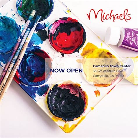 Be Sure to Visit the New Michael's Art Supply Store - Camarillo Town Center | Epsteen & Associates