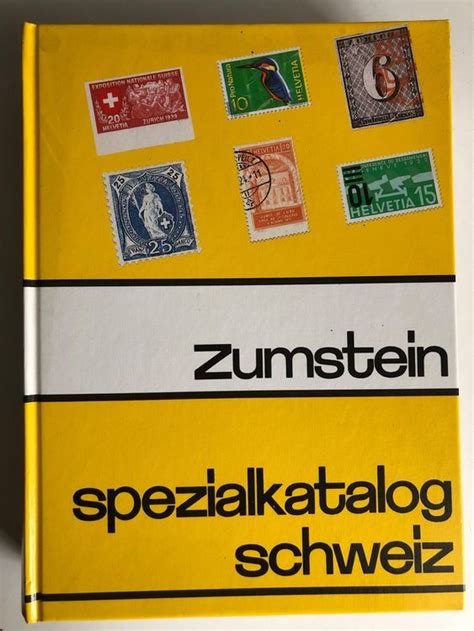 Zumstein Spezialkatalog Ch Kaufen Auf Ricardo