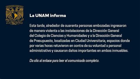 Facultad De Qu Mica Unam On Twitter Bolet Nunam La Unam Informa