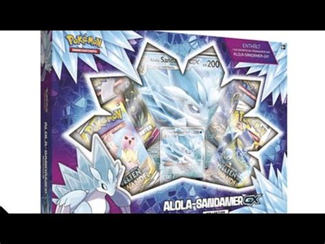 Wir Ffnen Das Alola Sandamer Set Youtube