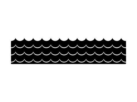 Waves Svg Ocean Waves Svg Sea Waves Svg Nautical Svg Waves Clipart