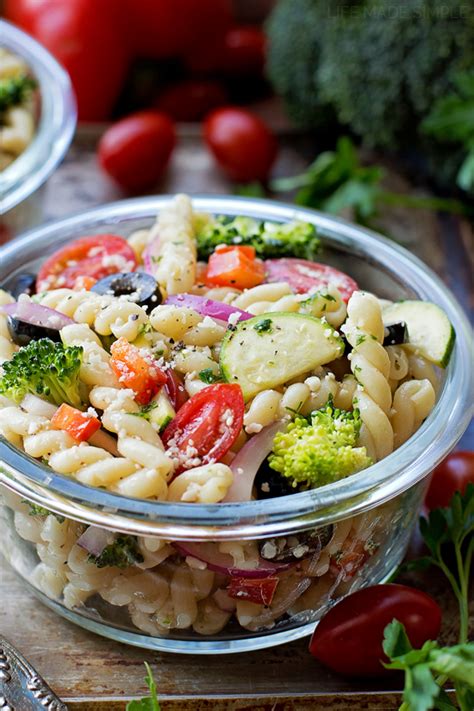 Summer Pasta Salad {with Summer Veggies} Life Made Simple