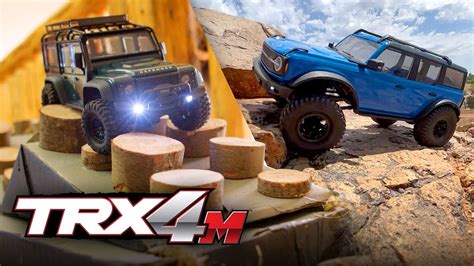 New Traxxas Trx M Ford Bronco Land Rover Defender Youtube