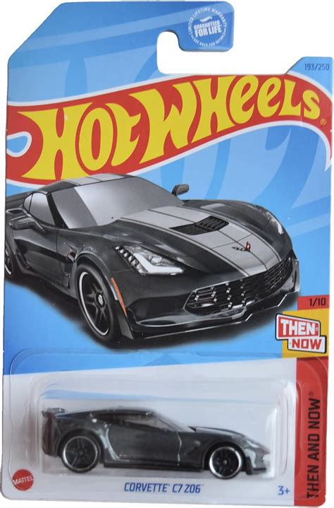 Hot Wheels Corvette C Z Then And Now Gray Amazon Ca Toys Games