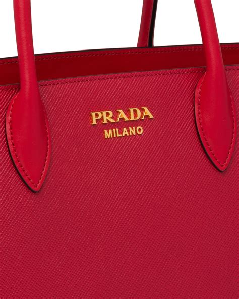 Large Saffiano Leather Handbag Prada