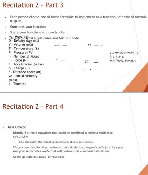 Solved Recitation 2 Part 1 Example Of A Function Header