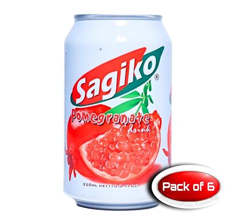 Sagiko Pomegranate Drink 320mL 6 Cans