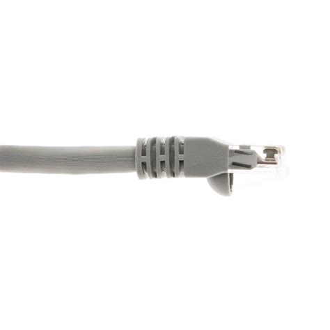 Panduit 100FT Cat6A 10GbE Shielded (S/FTP) Snagless Patch Cable 26AWG — Gray (Single) (UTPSP-C6A-STP-100FT-GY-1PK)