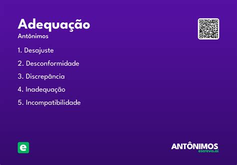 Adequação Significado - Adequação - Significado e Sinônimo - escreva.ai