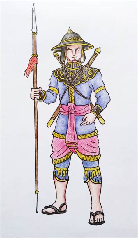 Ayutthaya Kingdom Warrior by DanangVector1996 on DeviantArt